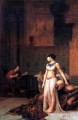 Cleopatra vor Caesar griechisch Araber Orientalismus Jean Leon Gerome